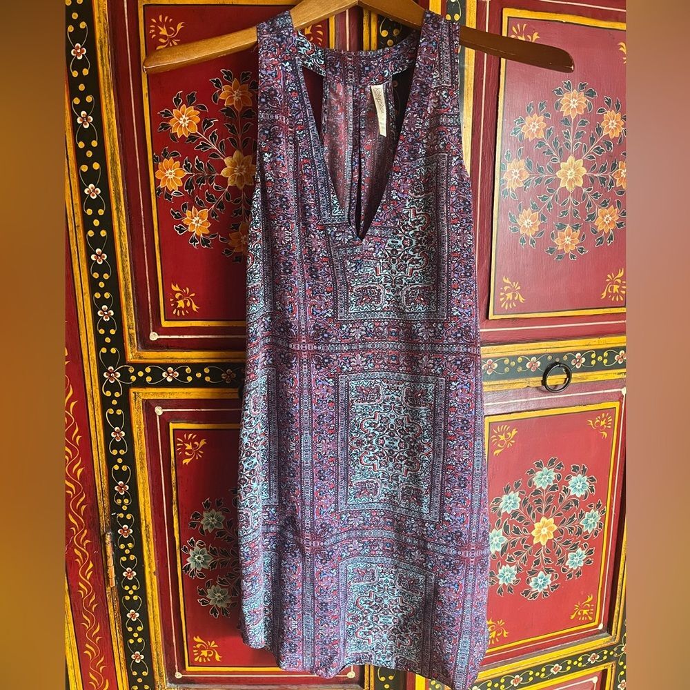 Rory Beca 100% silk tunic dress,‎ size XS